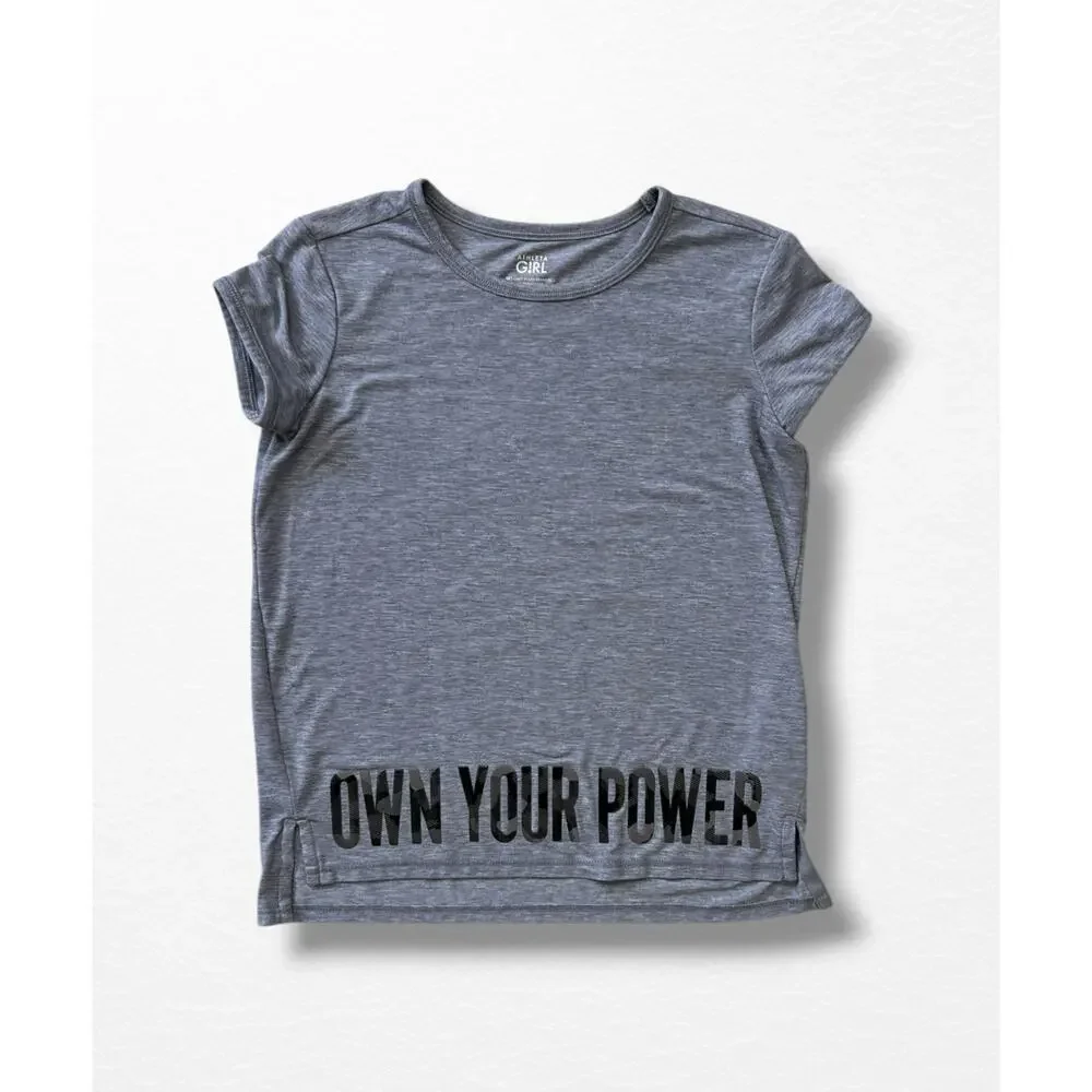 Athleta Girl Limitless Power Tee, Size 7 - Picture 4 of 10